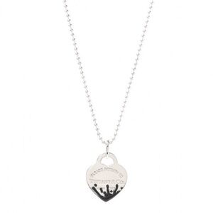 Tiffany & Co. splash heart necklace